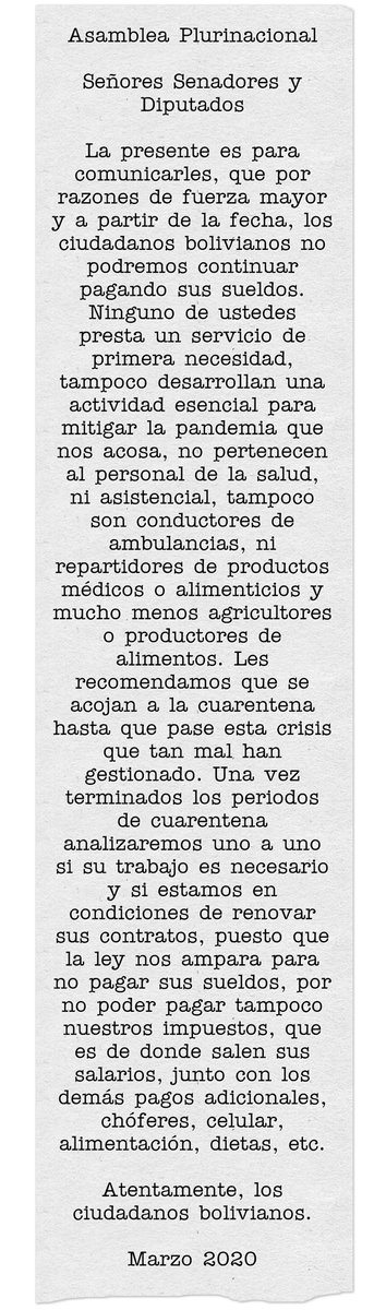 AlfonsoGumucio's tweet photo. Si estás de acuerdo, compártelo. https://t.co/HsnXmEmSQE