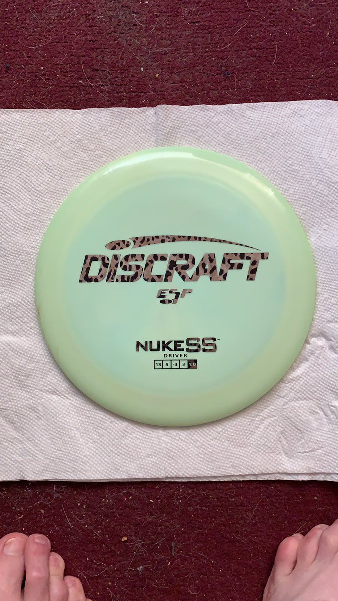Gauchograd99's tweet photo. Guess I wasn’t the only person wanting a pair of @DiscraftDG #NukeSS in ESP plastic from @GottaGoGottaThr ... informed today they were sold out. Changed to #Titanium and I hope they feel/fly/look as great as the ESP. https://t.co/74vCCB8udg