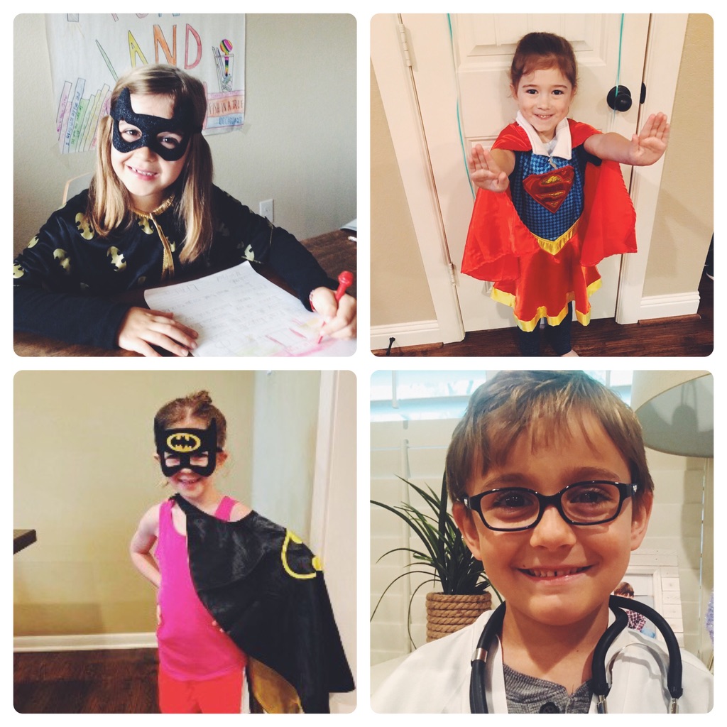 TeachMM's tweet photo. These Mohawk Kindergartners are my SUPER HEROES! Virtual theme day one coming in strong! @risdsaysomething @RISDathome https://t.co/V7hwOQTqeS