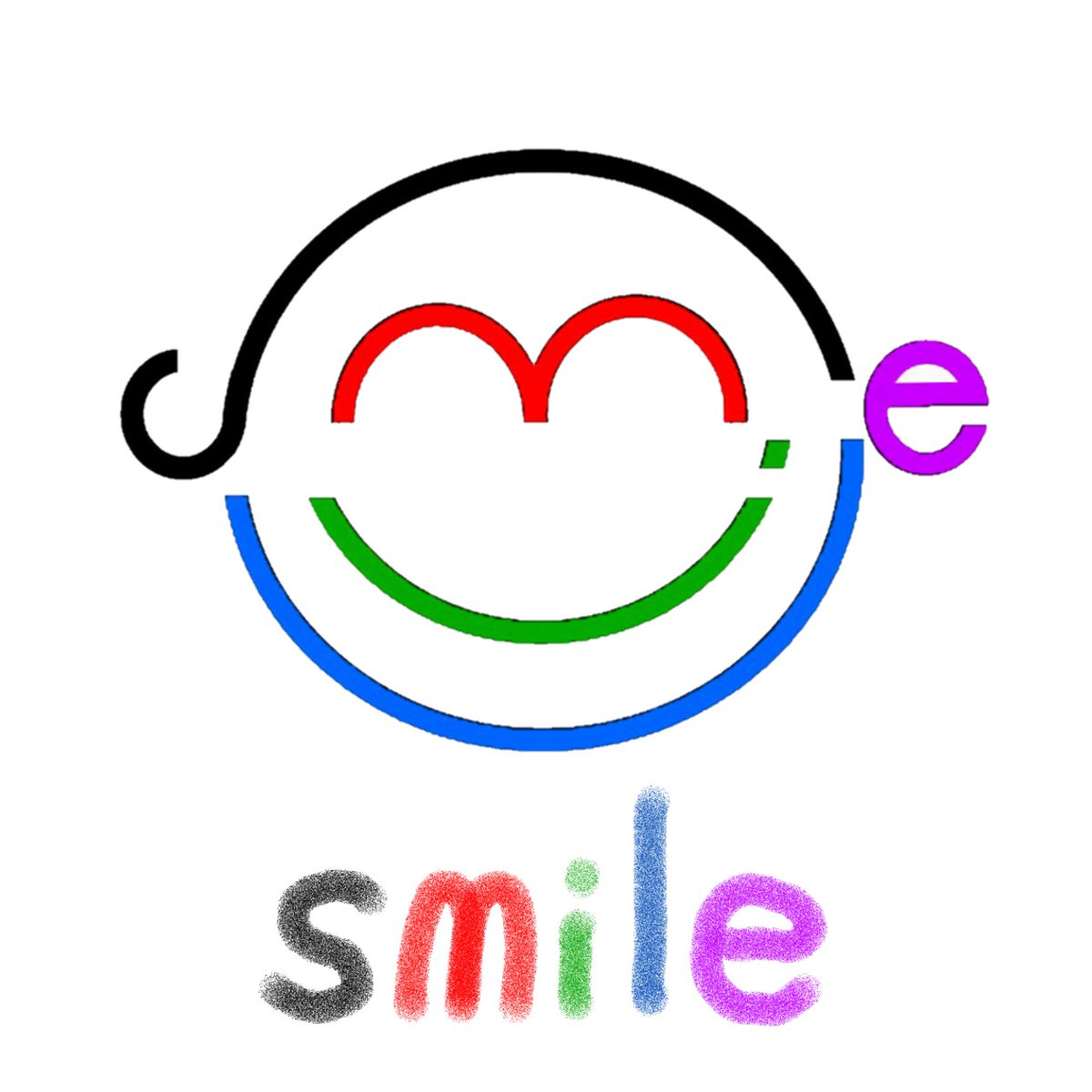 サイトーセーゾー Seizosaito とりあえず Smile Smile スマイル 笑顔 イラスト 文字 文字 絵