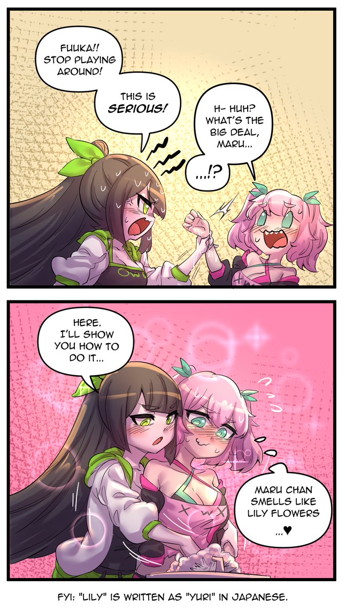 I wrote a comic about two cute anime girls explaining how to wash your hands properly during the coronavirus pandemic!