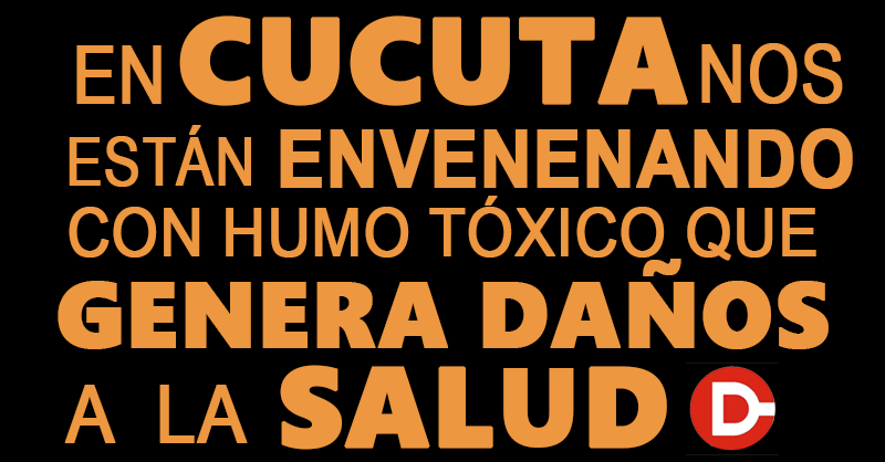 CucutaDenuncia's tweet photo. #Cúcuta #30Mar 

"En Cúcuta nos están envenenando 
con humo tóxico que genera daños
a la salud" 

#LosToches estamos emberracados

#SOSCúcutaSeAsfixia. #NoSeamosTanToches #NorteDesantander https://t.co/acLcmV8g6B