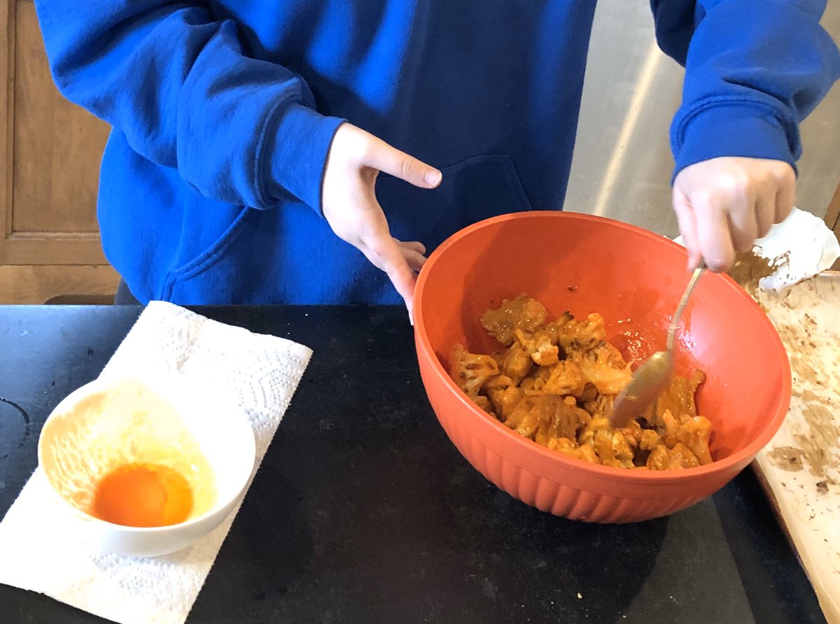 CorySorice's tweet photo. @dupreeblue Buffalo cauliflower is amazing https://t.co/IgH5dOAMzk