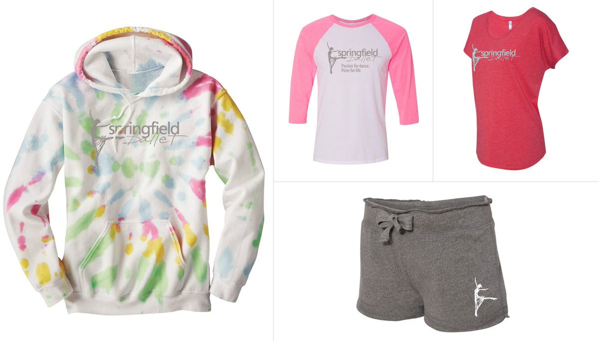 SpfldBallet's tweet image. Have you ordered your spring SB Spirit Wear yet? #SpringfieldBalletGuild has worked w/ locally owned &amp;amp; operated @gototheshack to offer this fun &amp;amp; fresh  lineup. So show that spring spirit &amp;amp; support!

Plus all items include free-shipping to your home!  

crackerjackshack.com/springfield-ba…