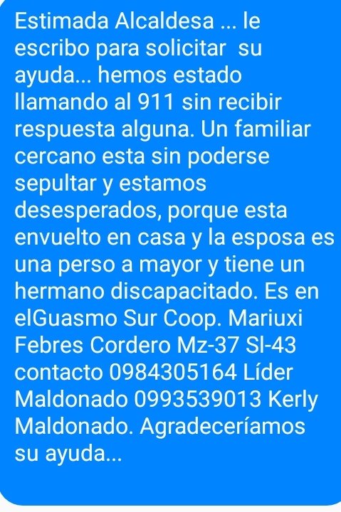 nathyll's tweet photo. @cynthiaviteri Su ayuda por favor!!! https://t.co/jYnIFffQup