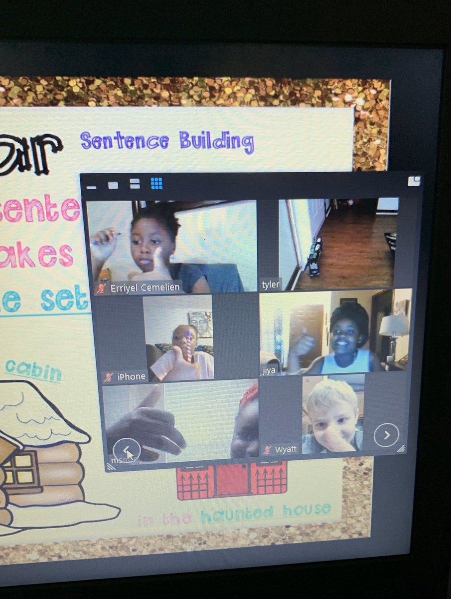 TeachEmVaughn's tweet photo. @FWEPanthers I was so excited to visit a 1st grade SCLA Skills lesson online! Our students were actively engaged and excited to see their peers! https://t.co/h57My5bZLq