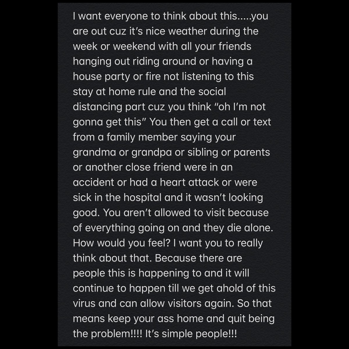 ShortyK05's tweet photo. Thanks to those who read this https://t.co/STr2I7WD4Q