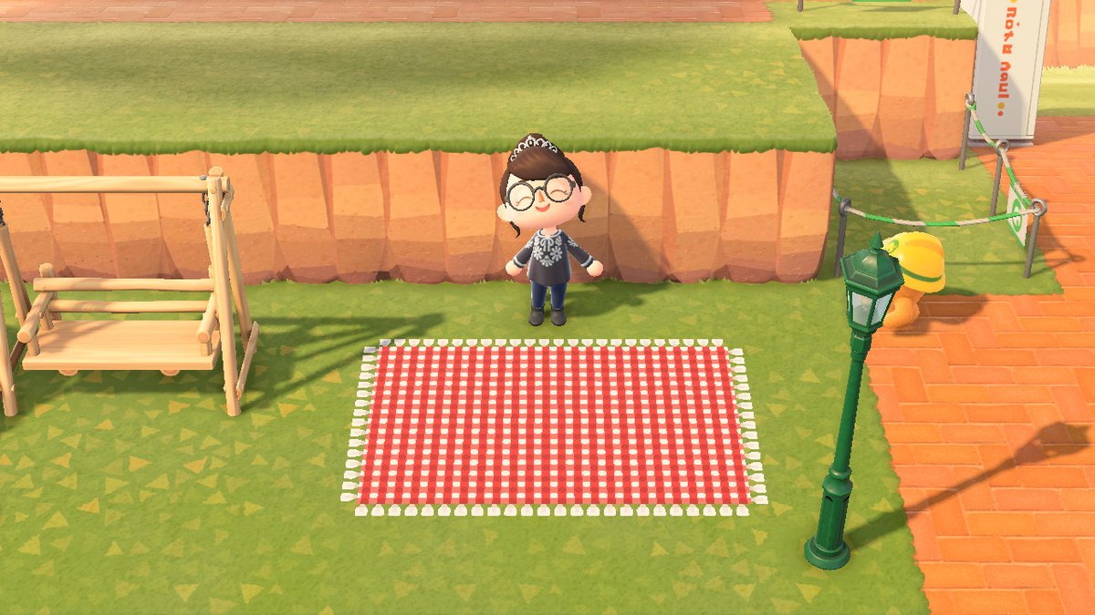 pix Acnh Picnic Blanket Pattern Code i made a cute picnic blanket