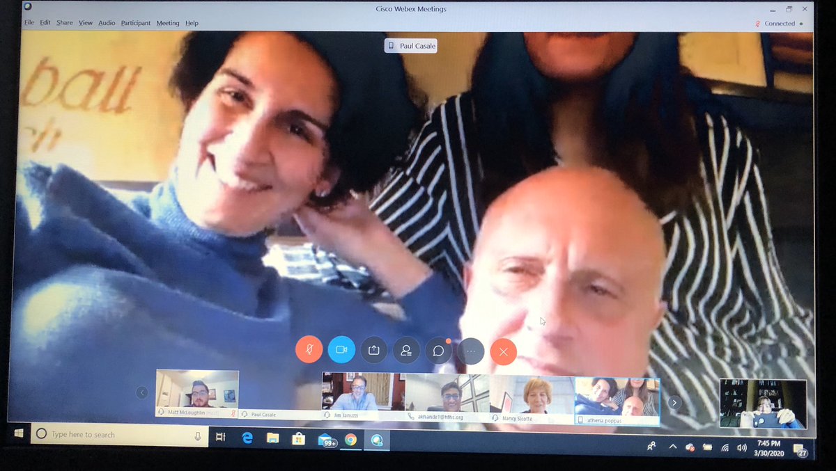 MinnowWalsh's tweet photo. Surprise virtual cocktail celebration for @ACCinTouch President @athenapoppas! @DickKovacs @HadleyWilsonMD @JJheart_doc @mikevalentineMD @pamelasdouglas @GatesCathy @cardio10s @KhandelwalMD @ClaireDuvernoy @ditchhaporia @EdwardFryMD @HendelBob @CathieBiga @PaulNCasale #acc20 https://t.co/W35thqqNAF