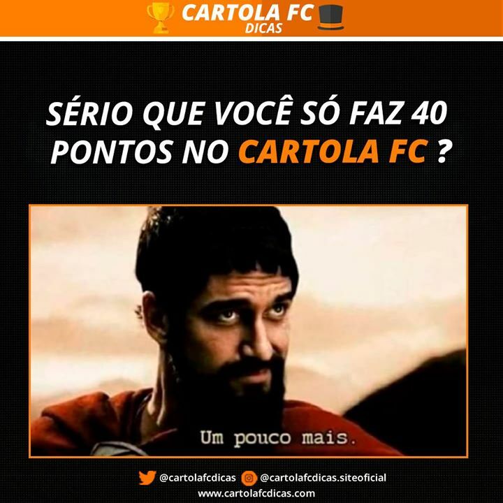 cartolafcdicas's tweet photo. Fala 300, Fala 300
#CartolaFC https://t.co/JgDak8INvB https://t.co/LYzijn52kC