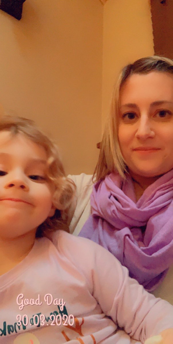 Today my daughter and I wore purple for #epilepsyawareness! Hope you are all staying well!