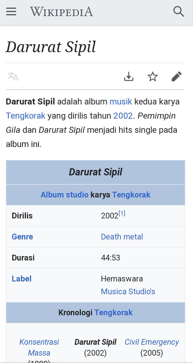 Igor_Amtenar's tweet photo. Menurut Wikipedia, Darurat Sipil Adalah...? https://t.co/7bBS1CxOGB
