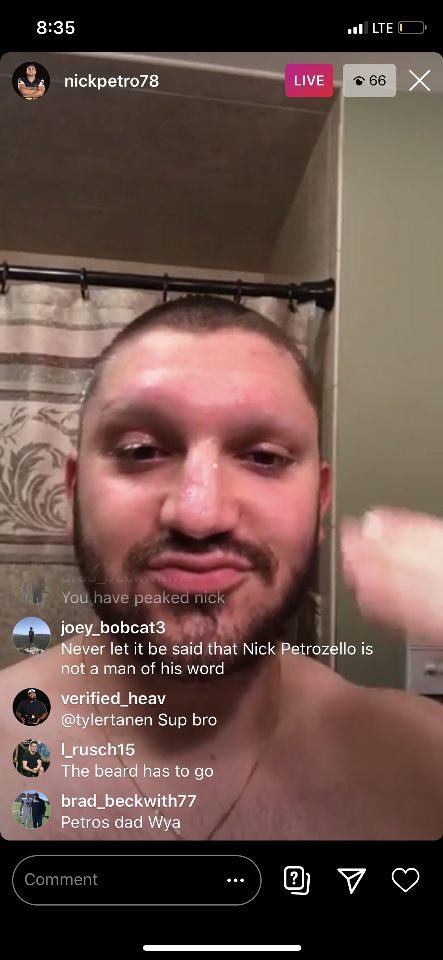 Shoutout to our very own <a href="/N_petruzziello/">Nick Petruzziello</a> for shaving his eyebrows. Not sure why he did it, but the boys enjoyed watching. <a href="/UrClimb/">TheClimb_UR</a>