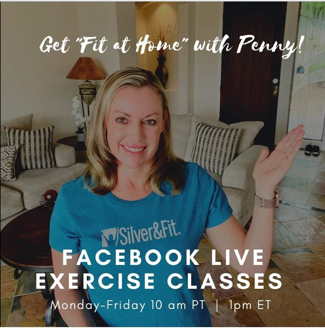 For all Silver members, if you missed today's class tune in with Perry for Fit &amp; Silver on Facebook Live
at 1PM EST for exercises classes!
#chhrc #silversneakers #seniorexercise
#exerciseathome #socialdistancing
