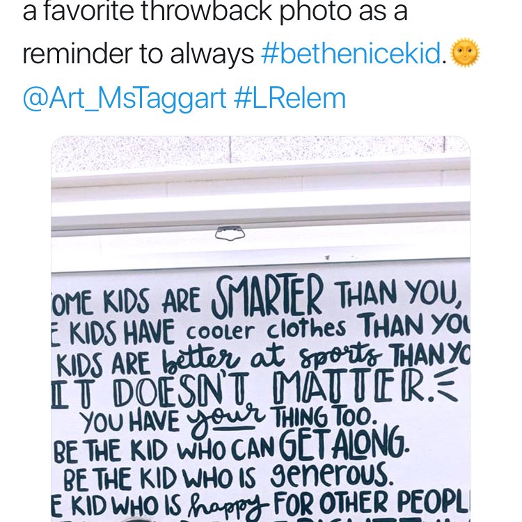 WelleGabrielle's tweet photo. The teacher I chose was Ms.Garrett. She’s a third grade teacher. She shows the google norm of Impact. She is showing her kids that they do make an impact in life and they should be showing kindness and love. #EDUC300 #05sp2020 https://t.co/3kawajsOKe