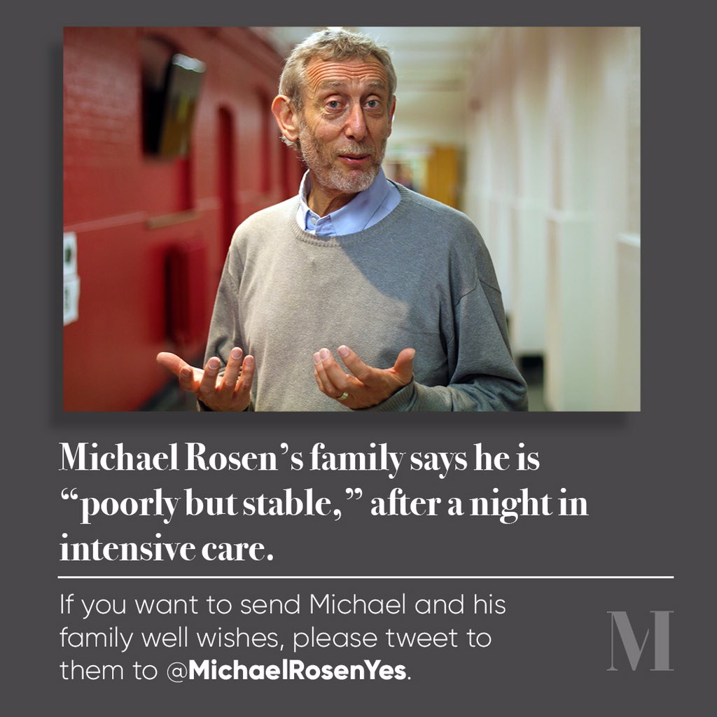 Meme Insider On Twitter One Of The Original Living Memes Michael Rosen Has Fallen Ill Whether You Know Him As The Man Who Wrote We Re Going On A Bear Hunt The King