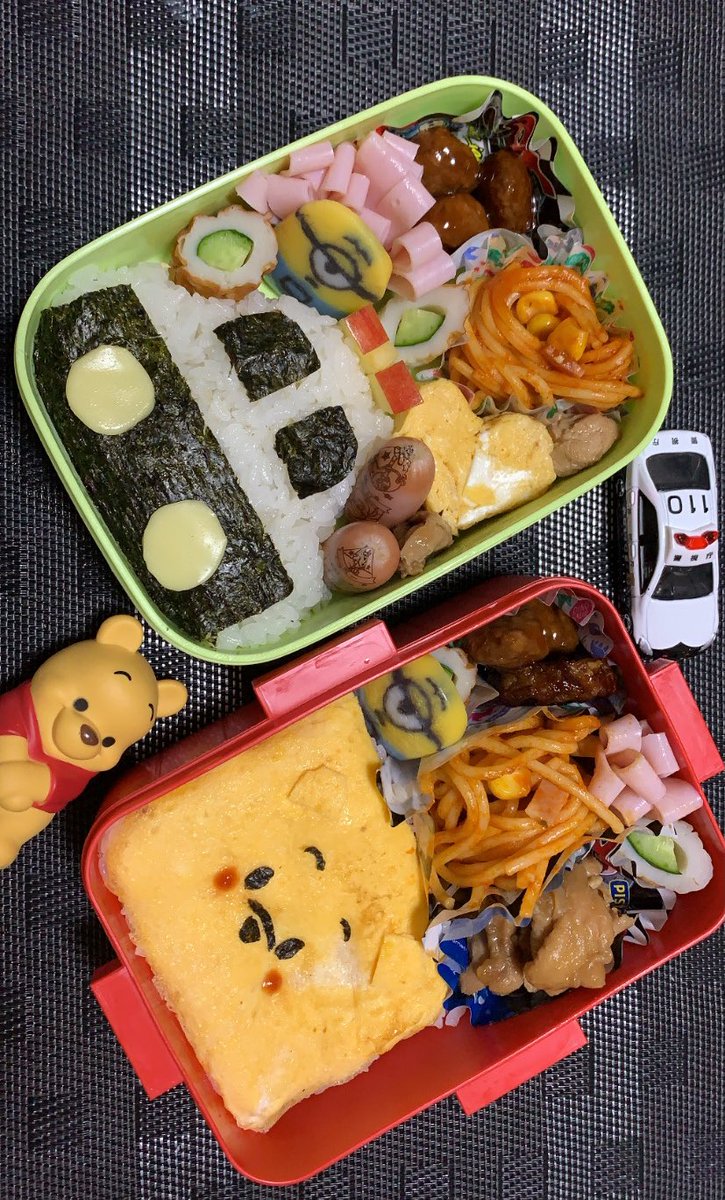 手抜きキャラ弁