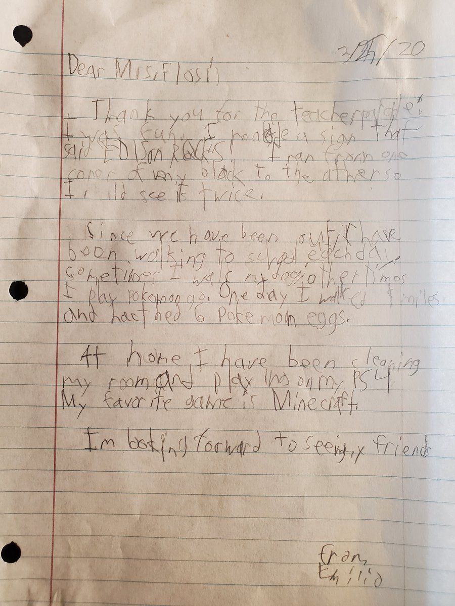 ThomasEdisonEl1's tweet photo. Thanks  Emilio for your great letter!!  You have been busy! https://t.co/mseSxaJeLY