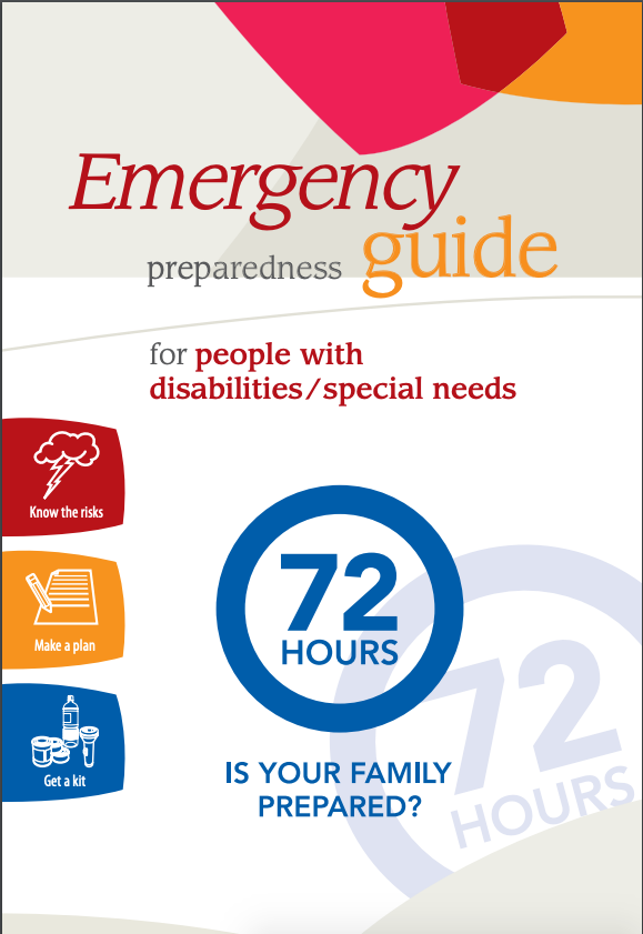 CanDisParPro's tweet photo. This guide provides information on preparing an emergency
plan and kit for people with disabilities / special needs
and for caregivers.
 https://t.co/oBn90sRe3f https://t.co/PgcFsGln3W
