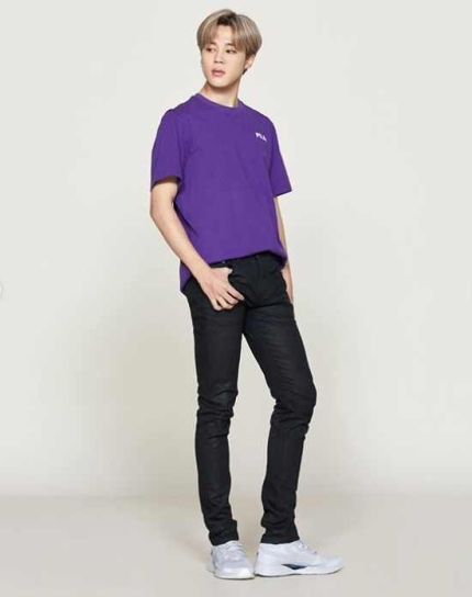 FILA UK recently posted BTS' campaign 