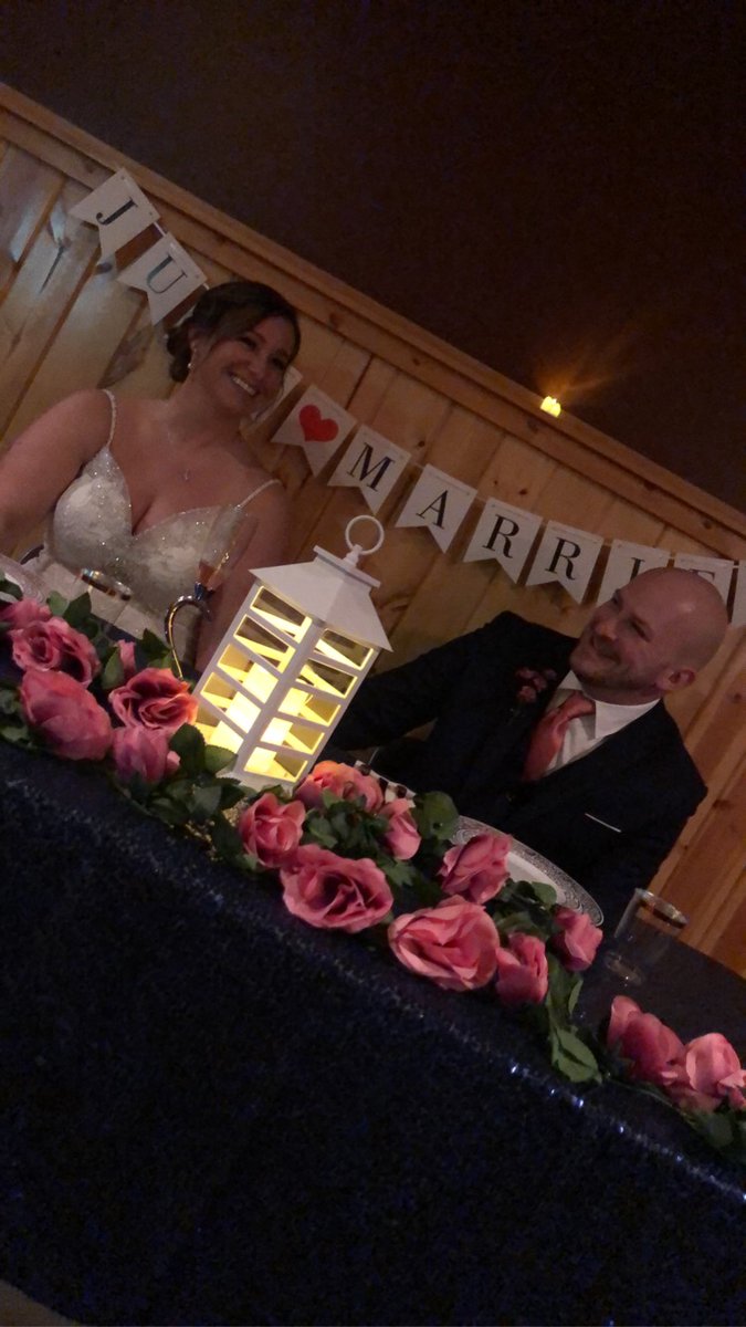 lchap19's tweet image. We are officially The Osborne&apos;s! It was not the day that we planned, but we made it ours with the people closest to us. It will always be our story to tell 💕💍 #MsToMrs