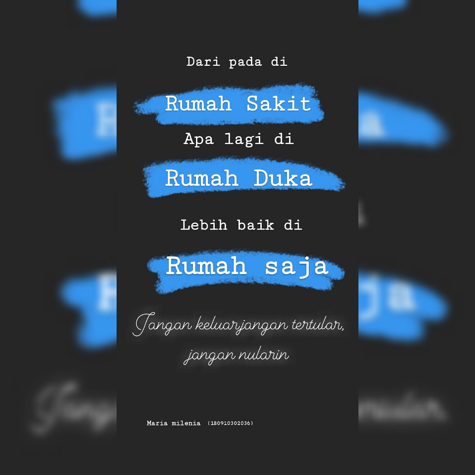 picesssgurl's tweet photo. #KarantinaWilayah 
#sosiologipedulibangsa 
#sosiologimaritim 
#SocialDistanacing 
#dirumahaja 
#LawanCoronaMulaiDariKita https://t.co/PE5ubujxVU