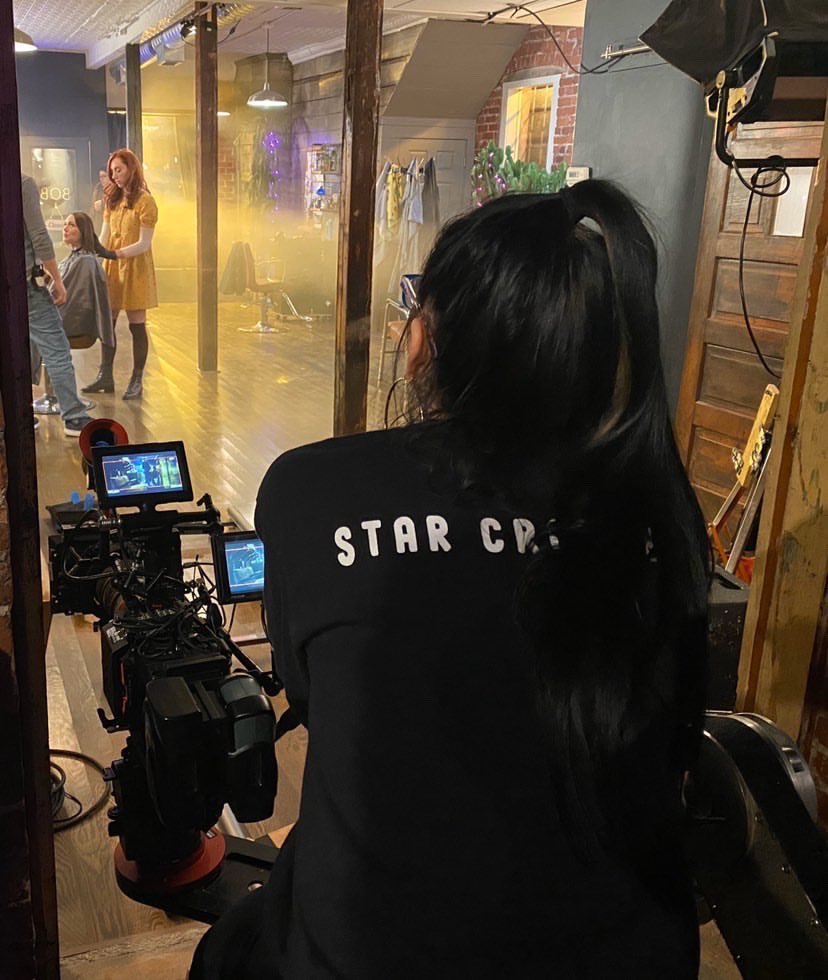 It was such a dream come true to be able to shoot <a href="/TheStylistFilm/">The Stylist</a> at BOB or SHOP, where I also work as a hairstylist. 💛💛💛
Read more about shooting in the salon: kickstarter.com/projects/thest…