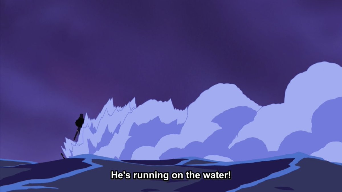 HE CAN RUN ON WATER TOO?
