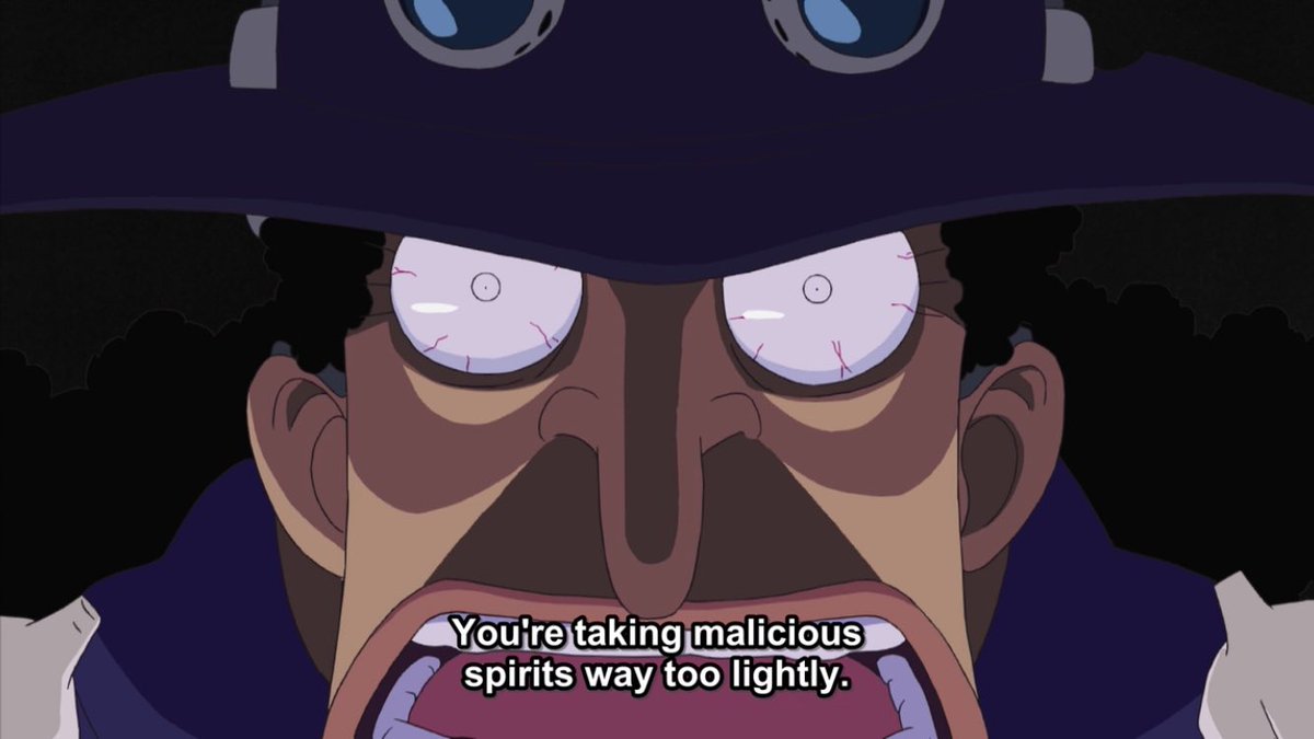 in his defense, capturing the ghost is probably luffy’s way of taking this seriously
