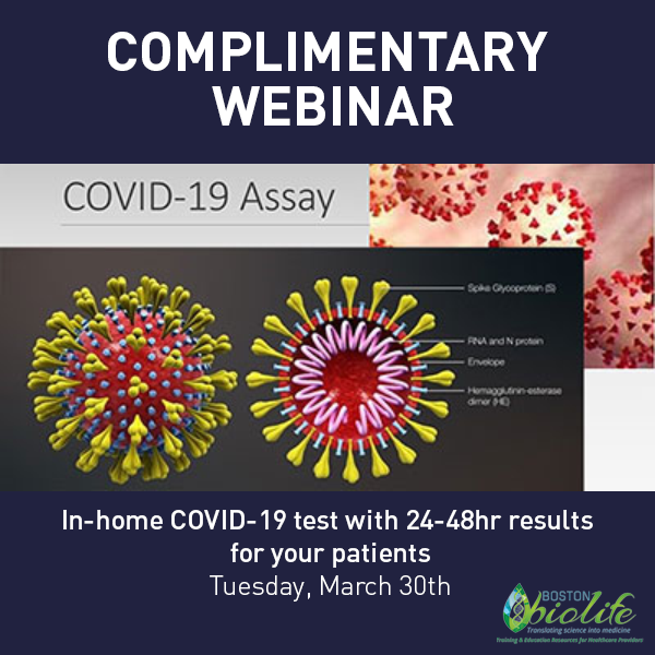 Cellmyx's tweet photo. Our partner, @bostonbiolife, is hosting a complimentary #webinar with @KBMODiagnostics tomorrow, Tuesday March 31st on approved in-home #COVID19 test kits that provides the patient with results within 24-48 hours.

More info and registration here → https://t.co/u1wmUh5NuO https://t.co/oIf26RGR0x