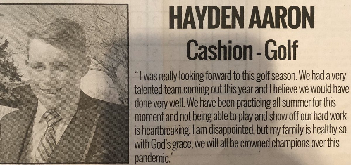 #perspective Cashion senior golfer <a href="/Hdaaron01/">Hayden Aaron</a> <a href="/kingfishertimes/">Kingfisher Times</a>