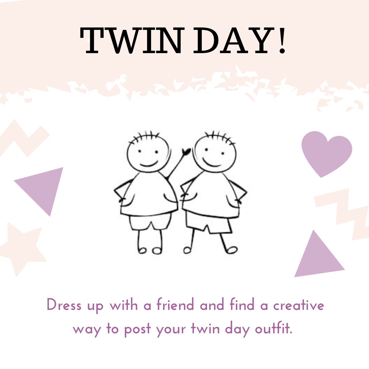 GCMSGA's tweet image. Who will be your twin for #gcmvirtualspiritweek ?