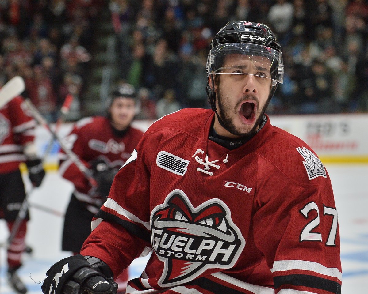 Storm_City's tweet photo. You think @domcommisso19 was pumped about this as much as we were? 😂

#ReliveTheChamps | #IamtheSTORM https://t.co/bpi7xHyjfV