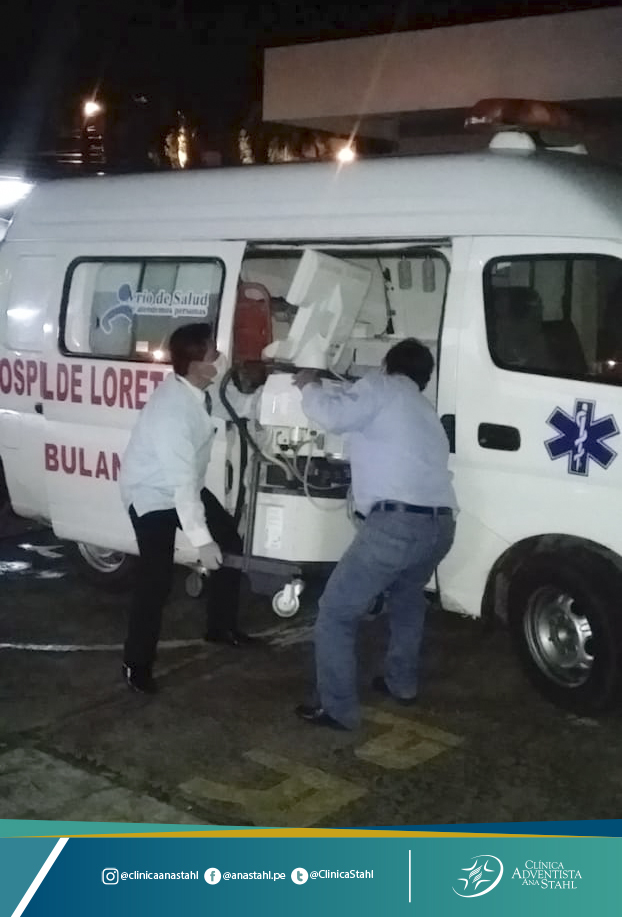 ClinicaStahl's tweet photo. El pasado domingo 29 de marzo entregamos en calidad de préstamo un moderno equipo de ventilación mecánica para la Unidad de Cuidados Intensivos del Hospital Regional de Loreto "Felipe Santiago Arriola Iglesias".

#YoMeQuedoEnCasa https://t.co/NiK686FiOf