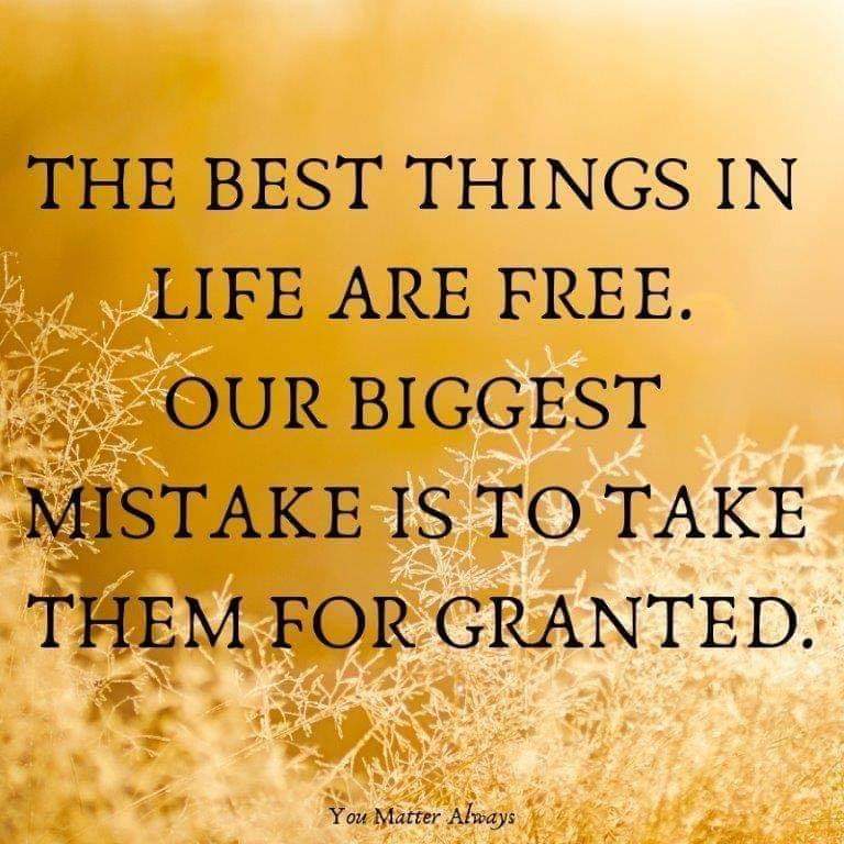 'THE THINGS YOU TAKE FOR GRANTED, SOMEONE ELSE IS PRAYING FOR.' 💜💜💜 #YouMatterAlways #kindnessisalwaysinseason #spreadalittlekindness #kindnessmatters #ifyoucanbeanythingbekind #betheonewhocares #takethetimetocare #beanicehumanbeing