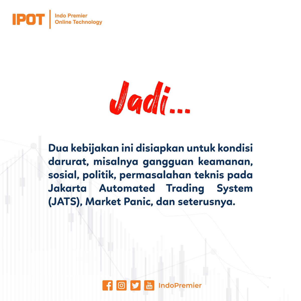 indopremier's tweet photo. Sobat IPOT,
Apa sih yang dimaksud dengan Trading Halt & Trading Suspend? Yuk, sama-sama belajar dari gambar berikut ini!
.
.
.
#WFHBerfaedah #SemuaPakaiIPOT #EraNew #IPOTAja #SekuritasTerpercaya #MulaiSekarangdiIPOT #DiRumahAja #PinterBersamaIPOT https://t.co/V7MF0Vm0cb