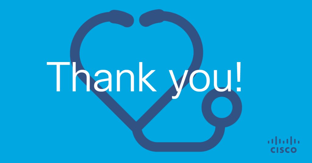 CiscoCX's tweet photo. Thank you to the doctors and medical professionals who are risking their health and safety to save the lives of others. On #NationalDoctorsDay, and every day, we are so grateful for you. https://t.co/igFTAY31LA