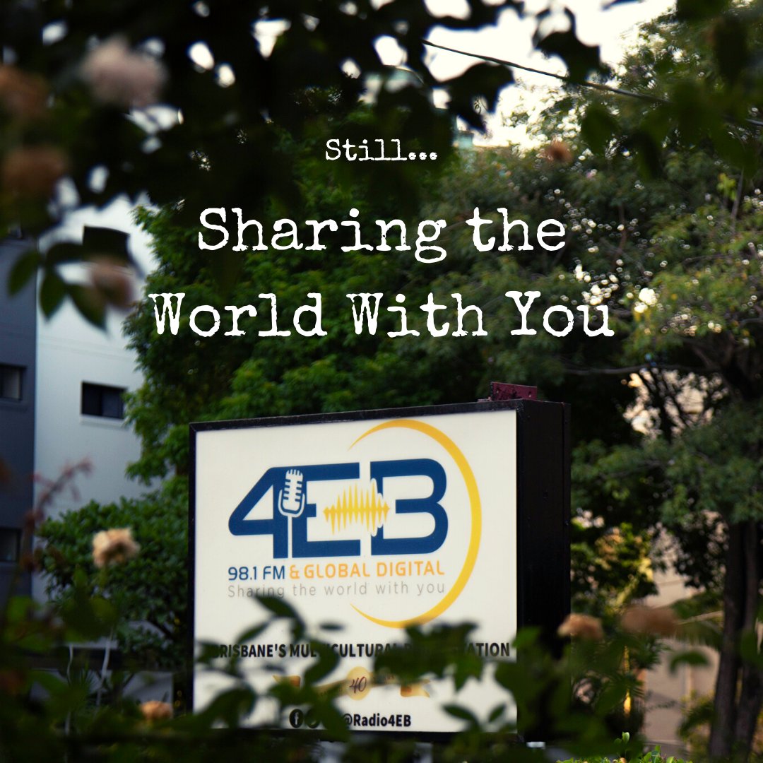radio4eb's tweet photo. For 40 years and counting, we’ve been #SharingtheWorldwithYou on our radio. Times do seem a bit strange now, but that mission never changes for us, and we will continue doing that.
Full statement: https://t.co/6yVBjMb9MC
#4EB #radio4eb #coronavirusaustralia https://t.co/c86yazUmet