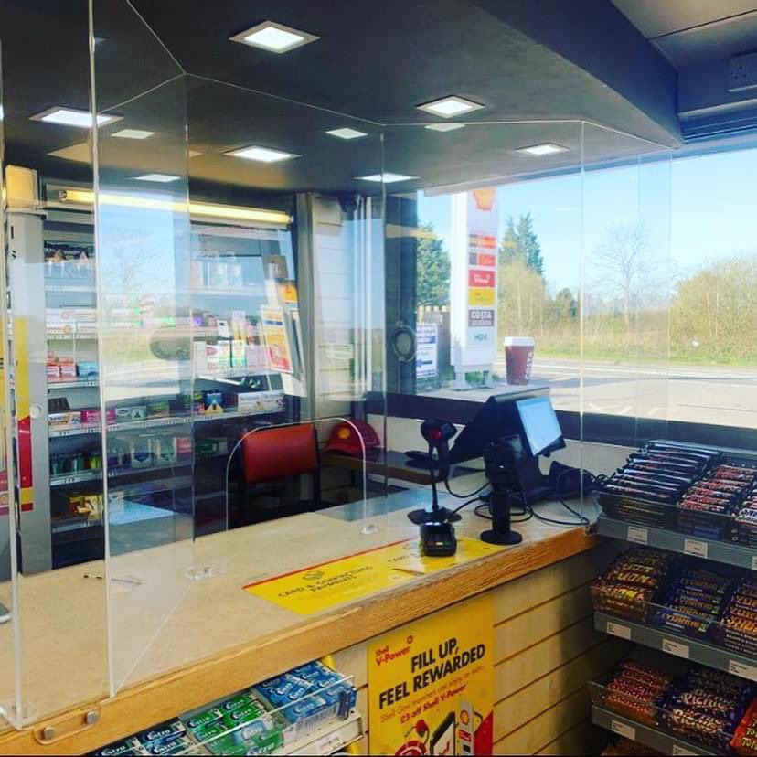 Advent_Ltd's tweet photo. Another sneeze guard fitted - measured yesterday fitted this morning. Protect your staff & customers from Covid 19๐ท
๐ phone now to order 01933 224716
#sneezeguard #sneezescreen #coughguard #coughscreen #screens #protectstaff #perspexscreen #acrylicscreen #protectivescreen https://t.co/MYGRnsPYfa