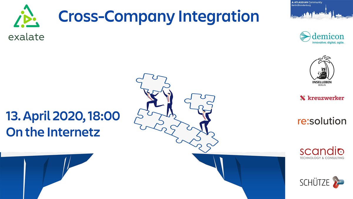 Our next #MondayNightSpecial with voices from the <a href="/Atlassian/">Atlassian</a> ecosystem on Monday April13th, 6 PM. <a href="/francis_martens/">Francis Martens</a> <a href="/exalatetool/">Exalate</a> talks about Cross-Company Integration. Details and RSVP here: ace.atlassian.com/e/mvdbdt/