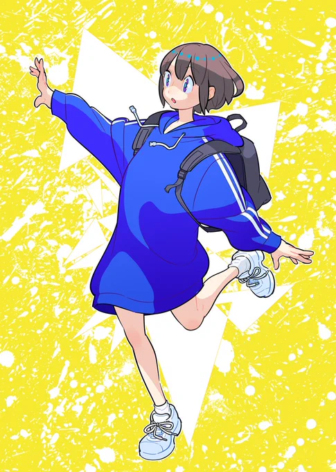 青と黄 