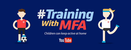 FIFAMedical's tweet photo. Check out the initiative of the Malta FA #TrainingWithMFA 📢 https://t.co/2yLvpwAnt5 https://t.co/zYr10Q5Hls