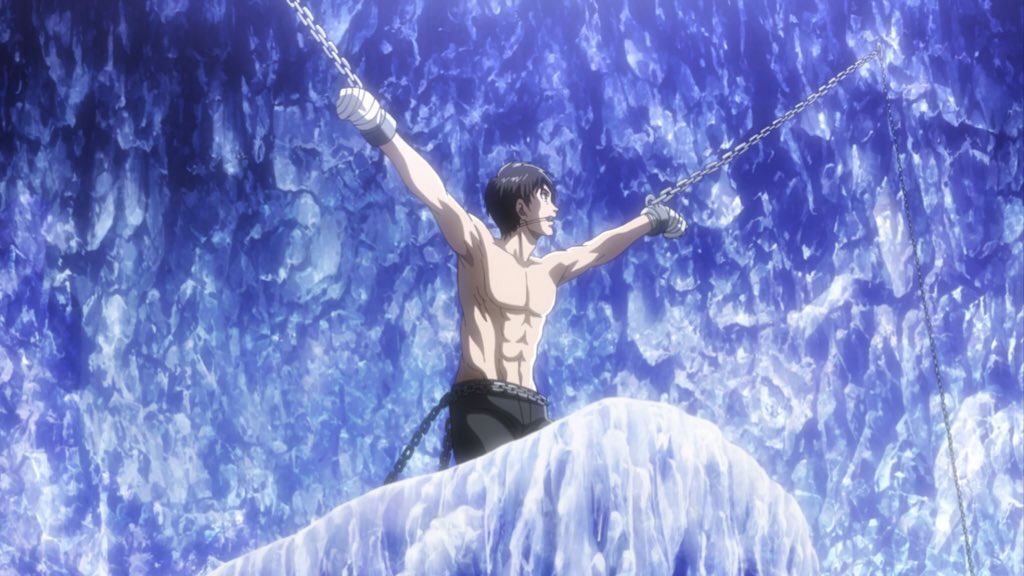 ashIinks's tweet photo. what was the reason for them to make him shirtless in this scene https://t.co/EL3iPEwRlJ