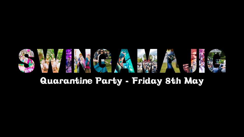 @Swingamajig Festival on 8th May has been postponed, but be sure to join online for the Quarantine Party - streamed live to your home. View More Details: bit.ly/swingamajigQP2…