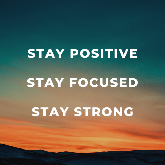 DeanSwiftArmagh's tweet photo. We can't make this 'situation' go away. 
All we can do it make the very best of it that we can.
If we
stay positive 
stay focused
stay strong...
we'll come out of this in a better place for sure 🙌💪
#staypositive #stayfocused #staystrong #collaboration #business #positivity https://t.co/7hHyEG08ME