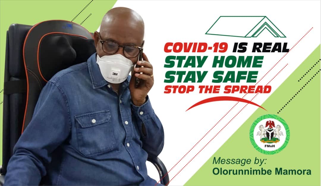 Social distancing measure can help slow down the speed at which the virus spreads. #StayHome #StaySafe #StopTheSpread #fmoh #HMSH @Fmohnigeria - SOM