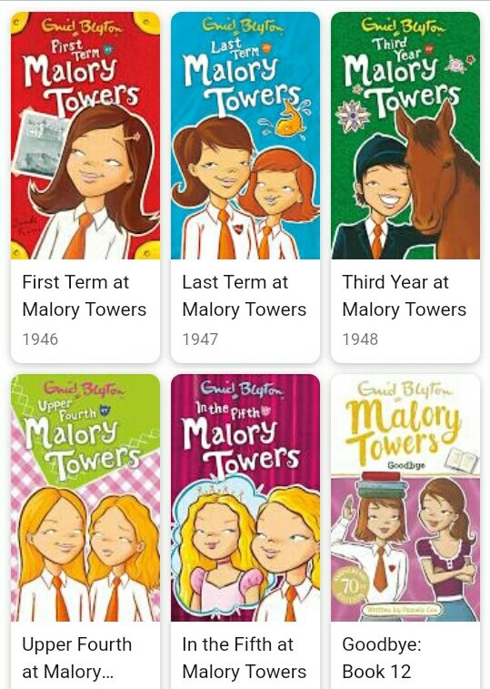 my favorite enid blyton series was malory towers n the five find outers.I've always imagined how different my life would've been like if i went to boarding when i read malory towers.the find outers series sparked my interest in detective fiction when i was younger!!!