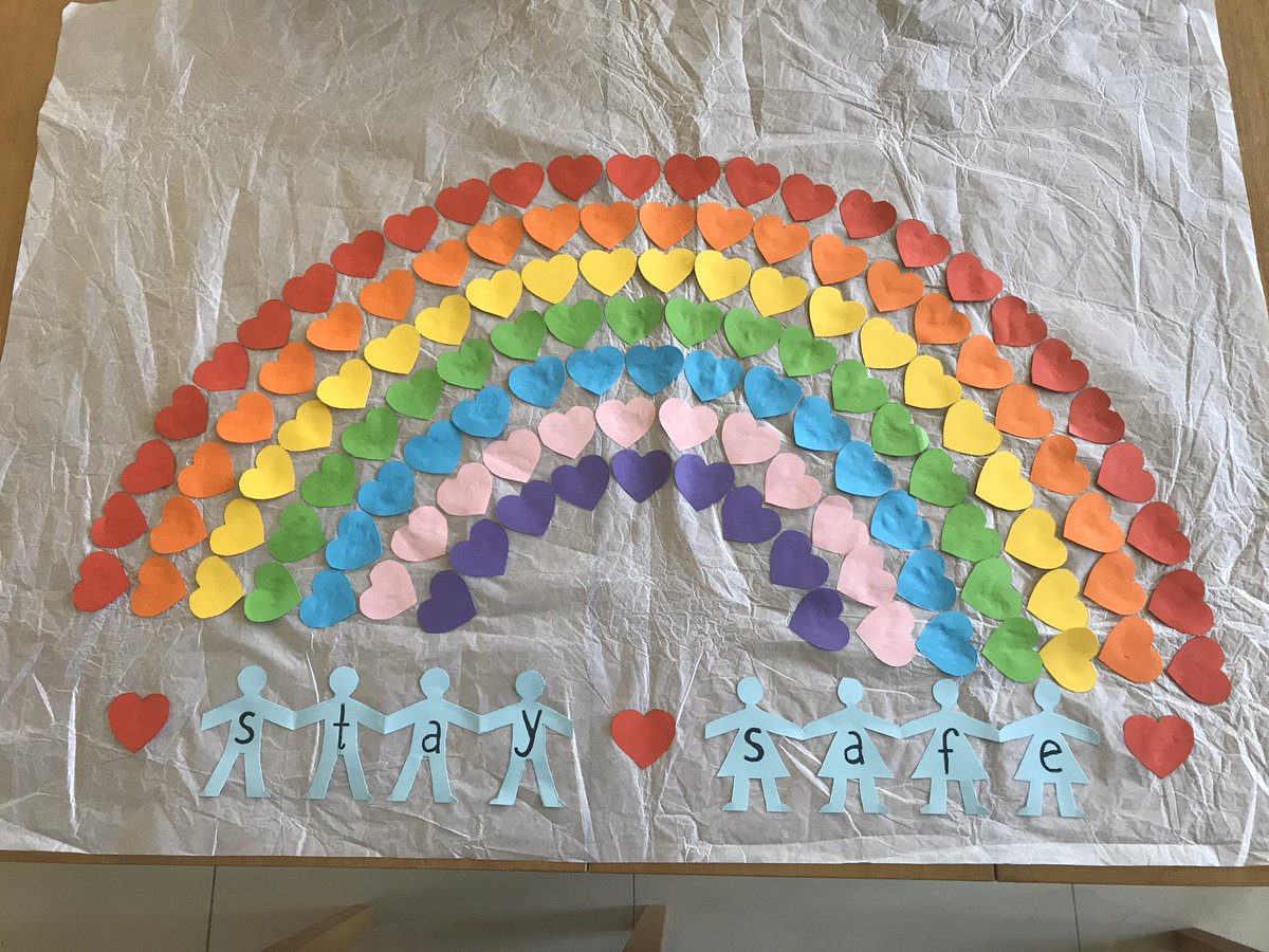 Anna34320196's tweet photo. Nancy and I this made this today. Thank you to the support from our 3 children’s schools @FernPrimary @Blue_Wollaton @fernwoodsch https://t.co/9QrUGGs8C3