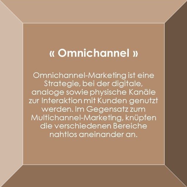 DIBIZ5's tweet photo. Buzzword of today: "Omnichannel"
.
Digital Guide DIBIZ
.
Omnichannel marketing is a strategy that uses digital, analog and physical channels to interact with customers. In contrast to multichannel marketing, the different areas link together seamlessly.
.
#buzzword #omnichannel https://t.co/kwhz88cULj