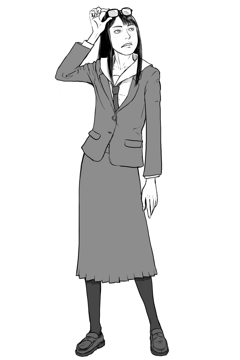 今まで描いた映像研絵 